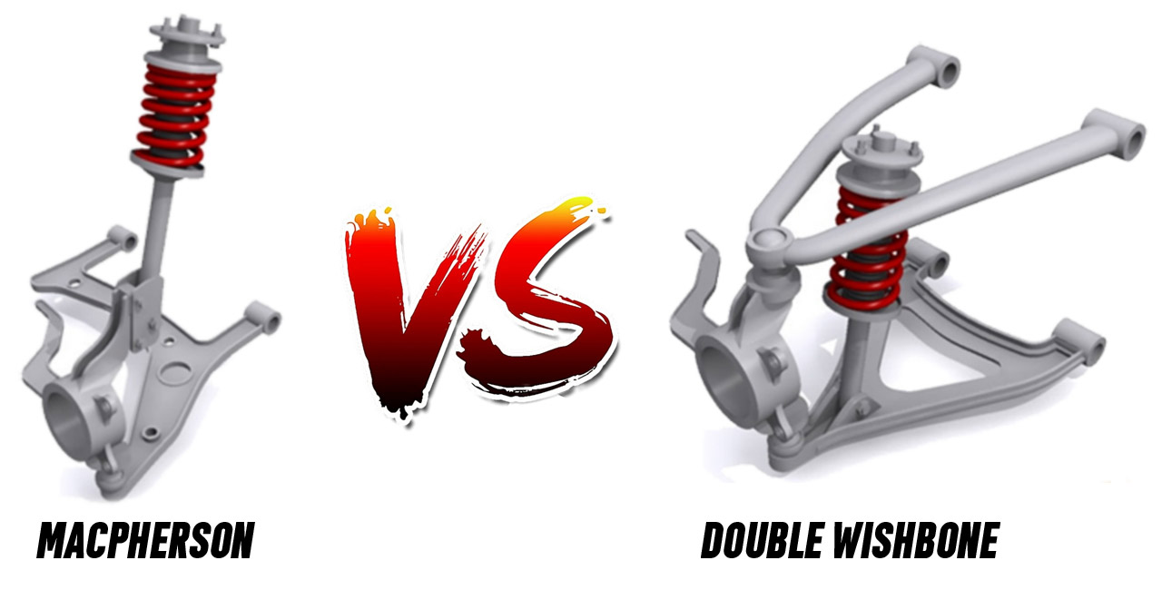 Macpherson struts vs double wishbone struts