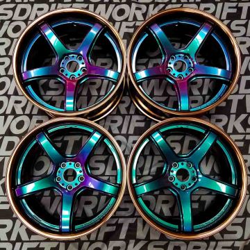 WORK Emotion T5R-2P Wheels 19x9.5 & 19x10.5 5x112 For A90 Supra