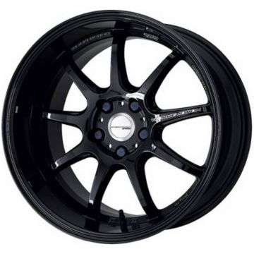 Image of WW-EMT-D9R-1875-4-100-BLK Alloy Wheels