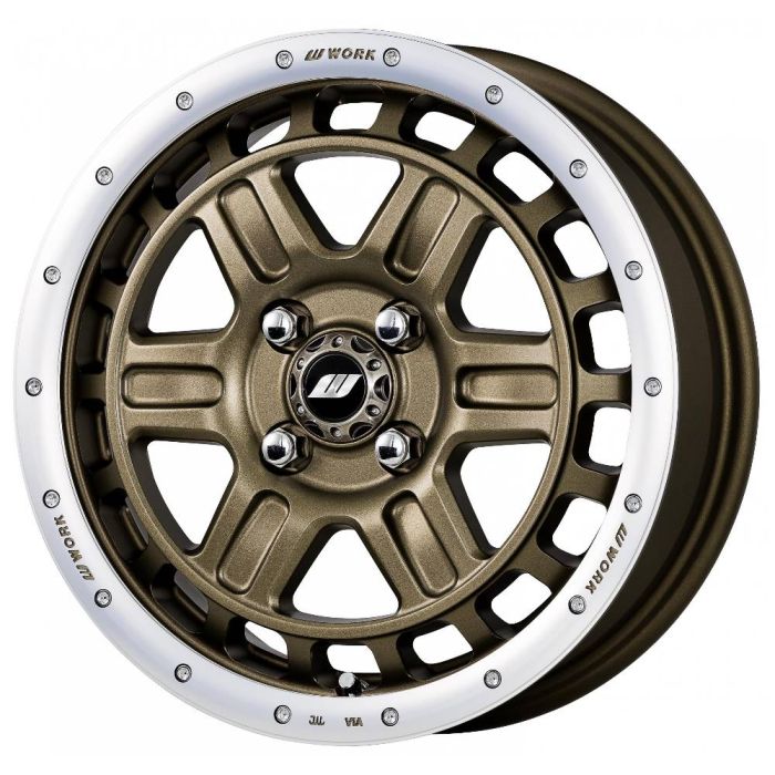 Image of WW-CG-TG2-1550-4-100-AHGRC Alloy Wheels