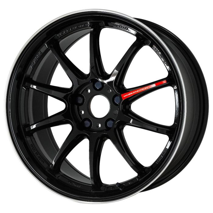 Image of WW-EMTZR10-1895-5-1143-BLKLC Alloy Wheels