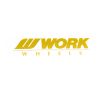 WORK Wheels Mini Logo Sticker Gold 90mm