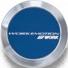 WORK Emotion Centre Cap (Flat Type / Blue Finish)