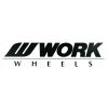 WORK Wheels Logo Sticker Black 200mm