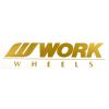 WORK Wheels Logo Sticker Gold 200mm